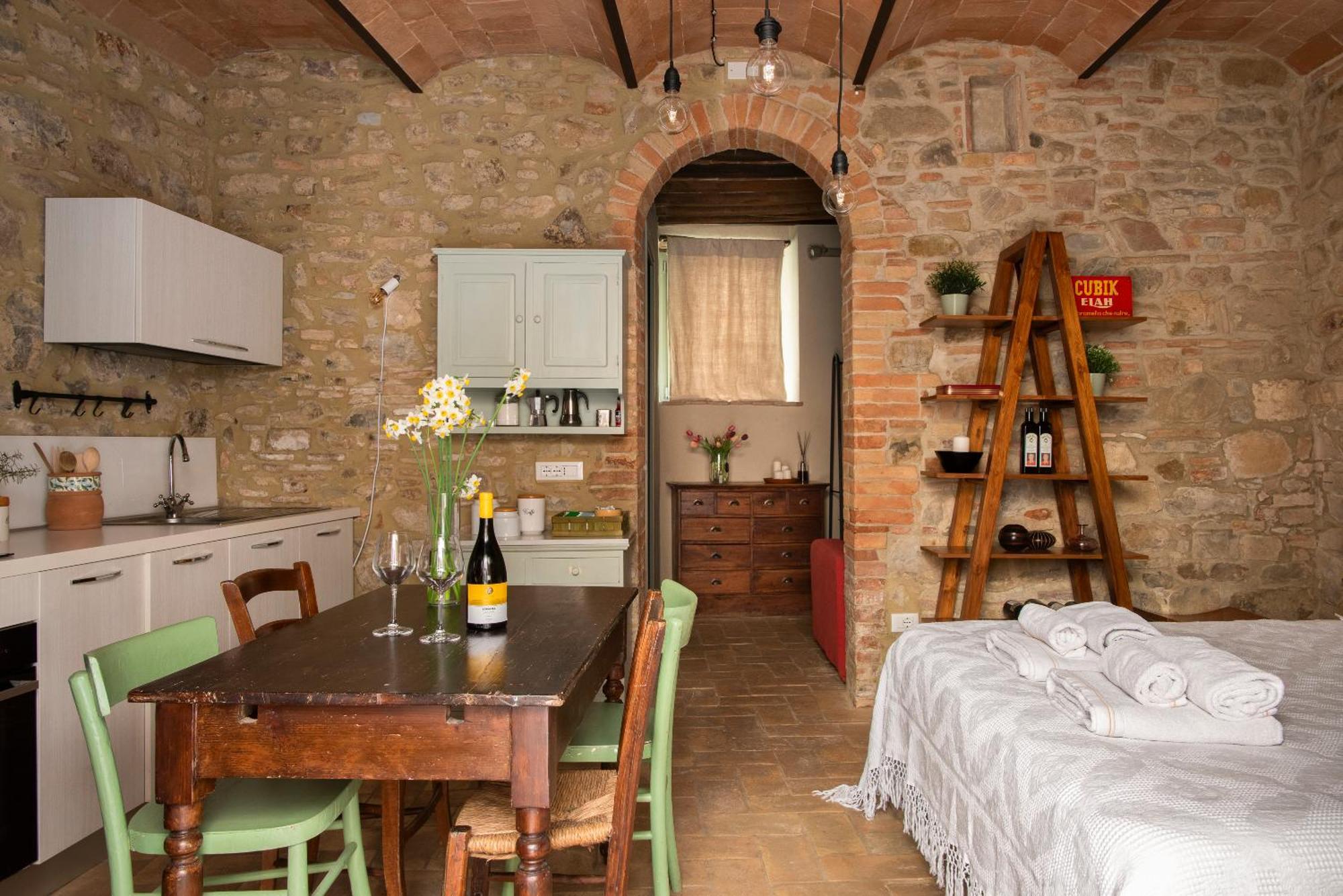 Il Borghetto - La Bottega Di Adele Loft Lägenhet Castelnuovo dellʼAbate Exteriör bild